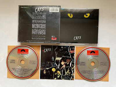 CATS - x2 CD 1984 PolyGram 817 810-2 West Germany Andrew Lloyd Webber musical