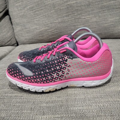 Brooks Pure Flow 5 Womens Sneaker Sz 9.5B Medium  Running Shoes Pink 1202071B688