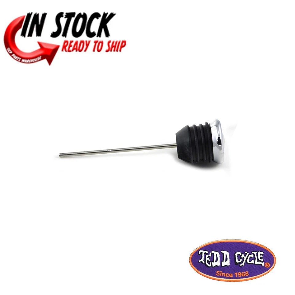Oil Temperature Dipstick for Harley Davidson Cross Bones Fatboy by V-Twin - Image 3 of 4