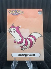 Shining Furret #162 - Johto Shiny Infinity Set 2024 - Pokemon 2 Card NM