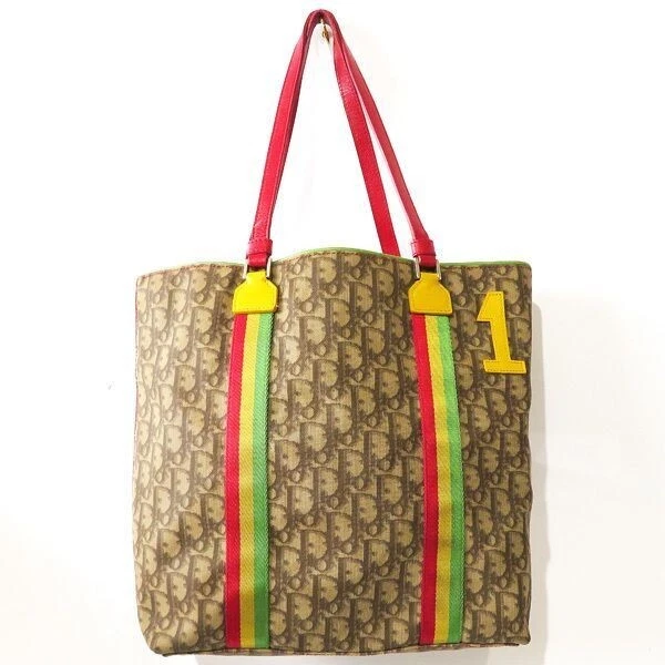 Sac à main fourre tout Christian Dior Rasta monogramme