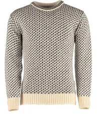Dover Crew Neck Sweater - Classic Norwegian Pattern