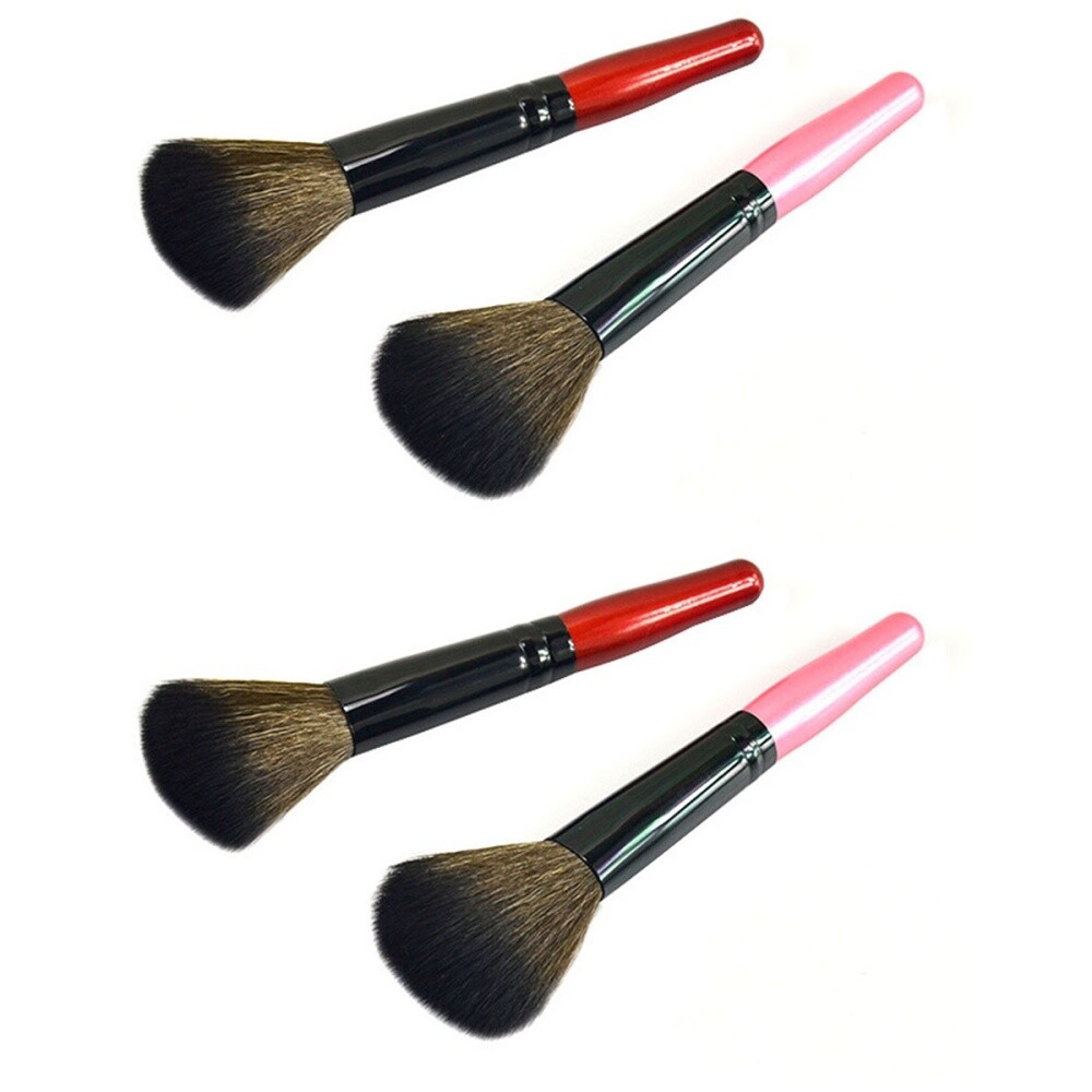 4 Pcs Face Powder Brush Synthetic Makeup Brush Concealers Brush Buffing