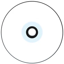 10-Pak White Inkjet Hub Printable Diamond BLACK Record Surface 52X 80-Min CD-Rs