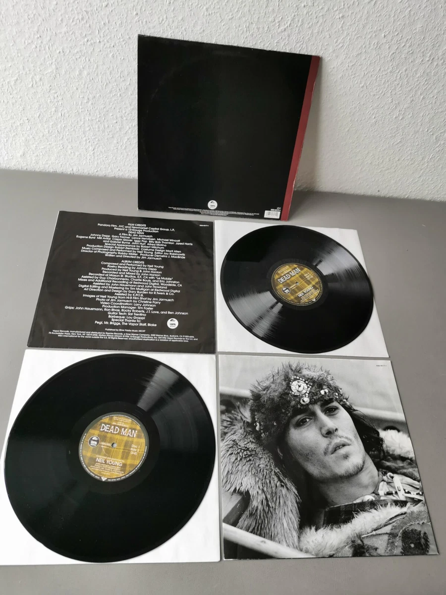 NEIL YOUNG original Vinyl 2LP DEAD MAN Soundtrack (1996 Vapor Records Germany)