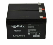 Raion Power 12V 7Ah APC RBC124 Battery - 2 Pack
