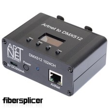 4-Port 2048CH Artnet to DMX512 Controller Artnet Dmx512 Black Support RDM
