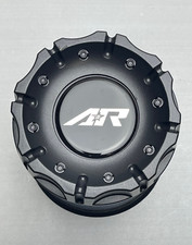Used American Racing Satin Black Push Thru Wheel Center Cap 1515006916