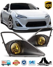 Pair Fog Lights For 2013-2016 Scion Fr-s Toyota 86 Yellow Bumper Lamps Wwiring Pair Fog Lights For 2013-2016 Scion Fr-s Toyota 86 Yellow Bumper Lamps Wwiring