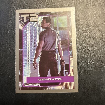 Jb5d T2 terminator 2 Judgment Day, 1991 #52 Arnold Schwarzenegger, Keeping Watch