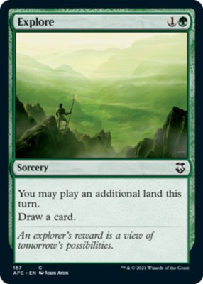 Explore x1 - Commander: Adventures in the Forgotten Realms - NM-Mint, English - 