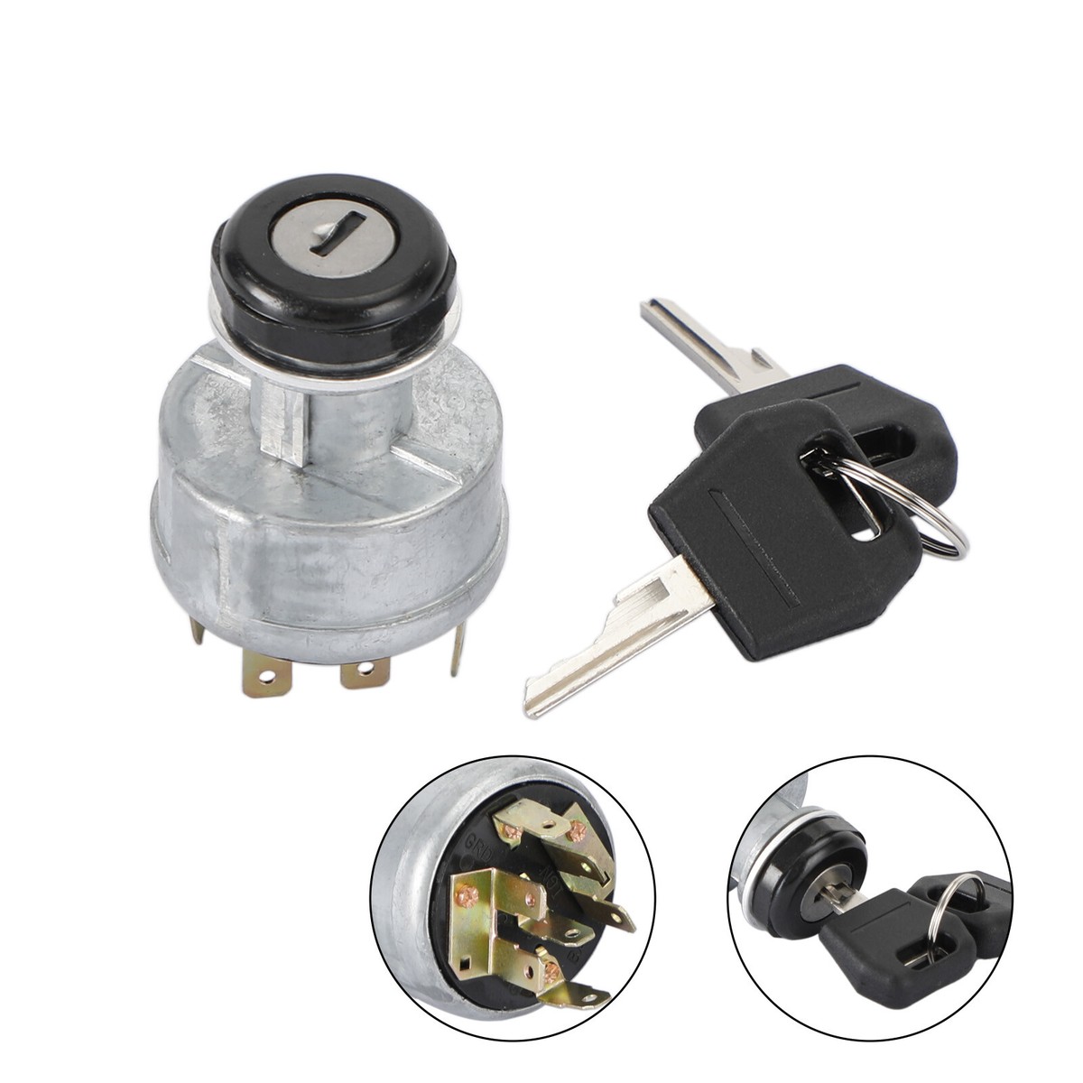 D134737 282775A1 Ignition Switch W/2 Keys Fits Case IH 1845C 60XT