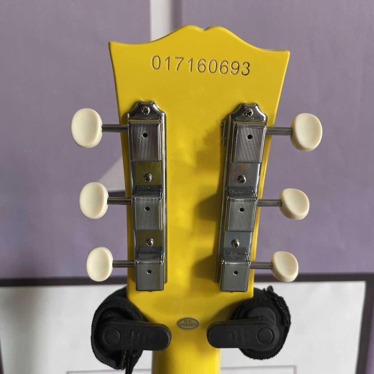 Yellow Electric Guitar LP Special Double-Cut 2P90 Fixed