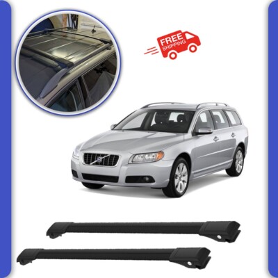 To fits Volvo V70 Wagon/Estate 2007-2016 Cross Bars Top Roof