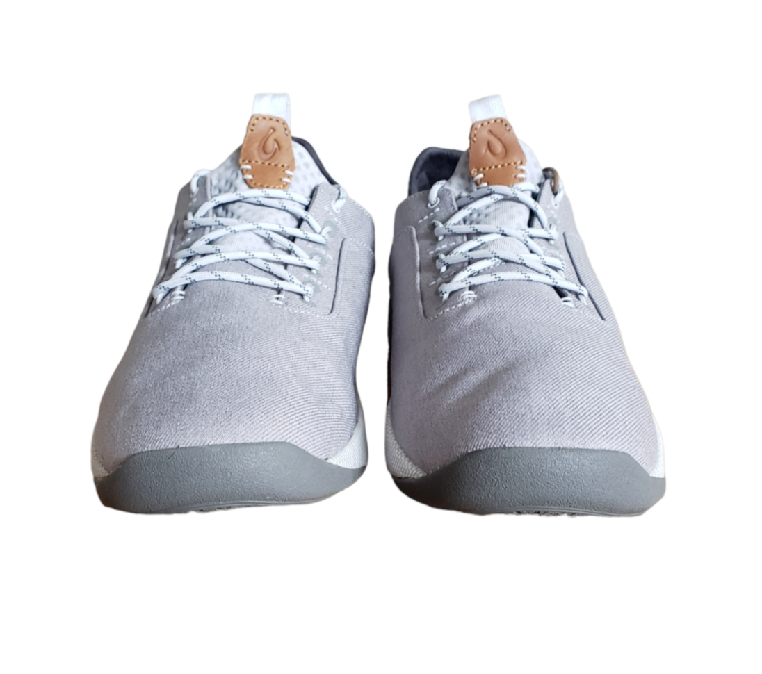 OluKai Nanea Li Pale Grey Vapor Oxford Sneaker Athleisure Lace Up Men\'s Size 12‎ OluKai Nanea Li Pale Grey Vapor Oxford Sneaker Athleisure  main image 2