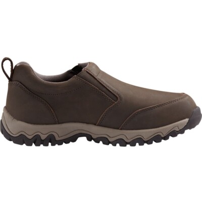 SALE!! DULUTH TRADING Men's Wild Boar Leather Mocs Color: Dark Brown, Wide,NEW