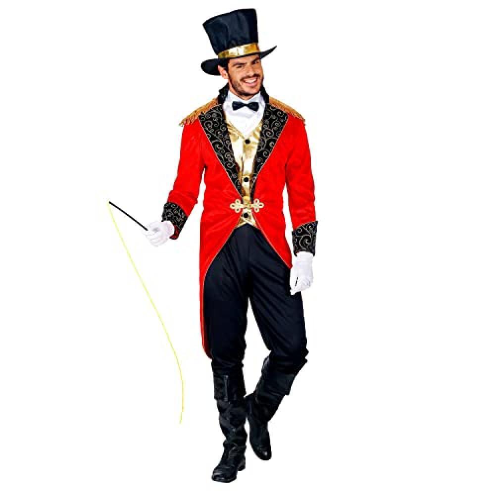(TG. S) WIDMANN 09551 - Costume da direttore di circo, da uomo, taglia S, colore