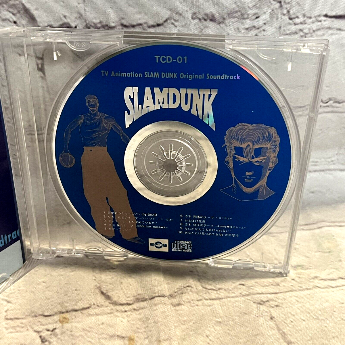 SLAM DUNK Original Soundtrack Japan Anime Music CD w/Obie Akira