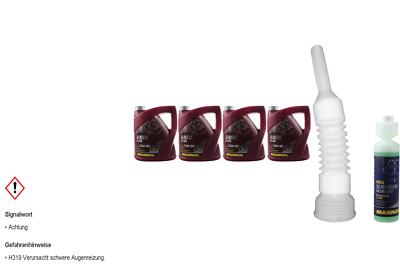 16L MANNOL Getriebeöl Basic Plus 75W-90 API GL 4+ Gear  inkl. Auslaufschlauch