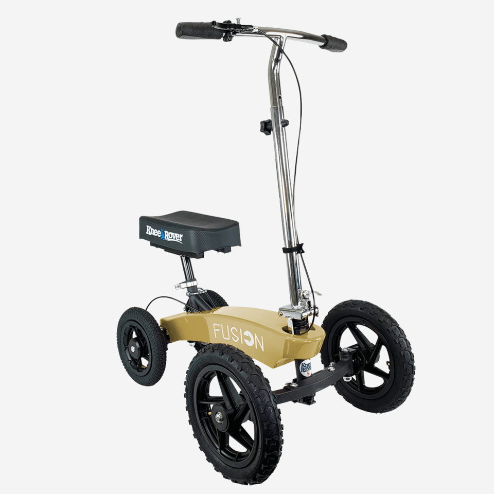 KneeRover® All Terrain Fusion Patented Knee Scooter with 4 Wheel ...