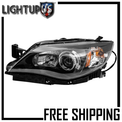 Left Driver Side LH Halogen Headlight for 2008-2011 SUBARA IMPREZA/WRX