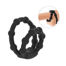 Ball-Scrotum-Stretcher-Dual Ring-Penis-Stretcher Enhancer Delay-Ejaculation Male