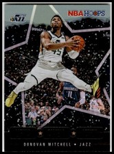 2020-21 Hoops Winter #1 Donovan Mitchell Lights Camera Action Holo