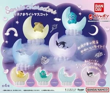 Sanrio Characters Moon Light Mascot All Types Gashapon BANDAI