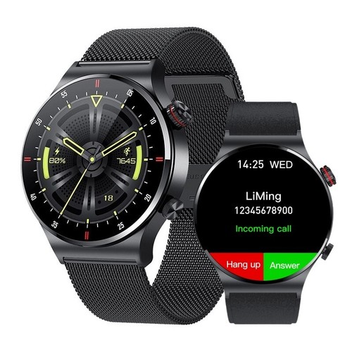 Smartwatch Męski zegarek na rękę NFC Pulsometr Krokomierz Zegarek fitness Odtwarzacz muzyki - Zdjęcie 13 z 14