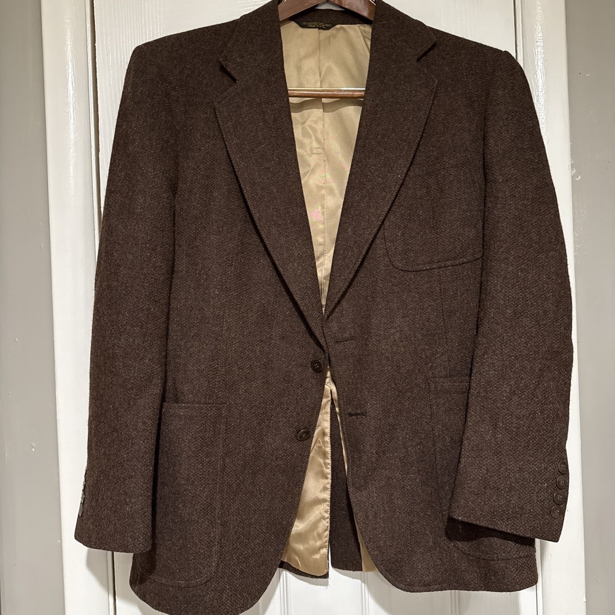 Strathmore 100% Wool Blazer Sport Coat Jacket 42 Regular