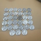 1925-1930 Lot Of 33 Standing Liberty Quarters,  90% Silver
