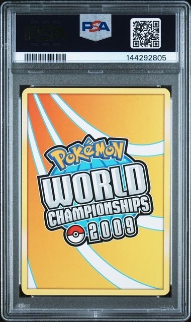 2009 POKEMON WORLD CHAMPIONSHIPS PROMO 9 MEWTWO STALLGON PSA 9