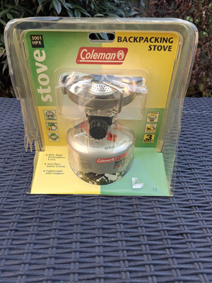 Coleman 3001 HPX Rucksackkocher nie benutzt 