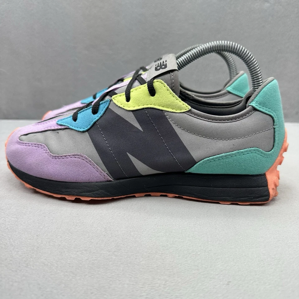 Womens 8.5 / Mens 7 New Balance 327 Shoes Dark Violet Glow Athletic Sneakers - Image 3 of 4