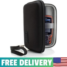 Travel Electronics Organizer - Water Resistant Zipper Case, Hard Shell Exterior