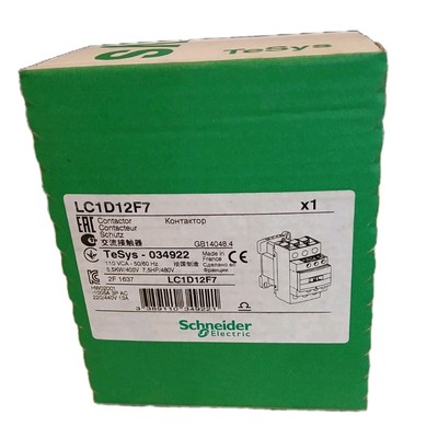 Schneider Electric/Telemecanique Contactor LC1D12F7 110vac 5.5kw TeSys 034922