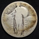 1920-S Standing Liberty Silver Quarter About Good (AG)