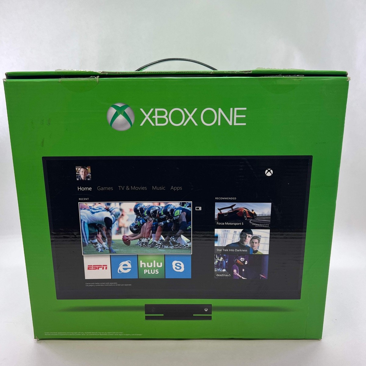 New Microsoft Xbox One 500GB Console Gaming System Black 1540 | eBay