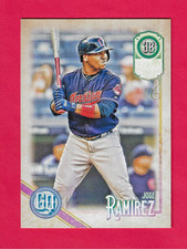JOSE RAMIREZ 2018 Topps Gypsy Queen Baseball MISSING NAMEPLATE #253 Clev Indians