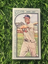 2015 Topps Gypsy Queen Minis Silver /199 Eddie Mathews #302 HOF Milwaukee Braves