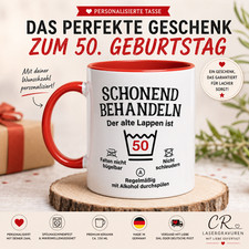 Personalisierte Tasse XX Geburtstag Lustig Ge...