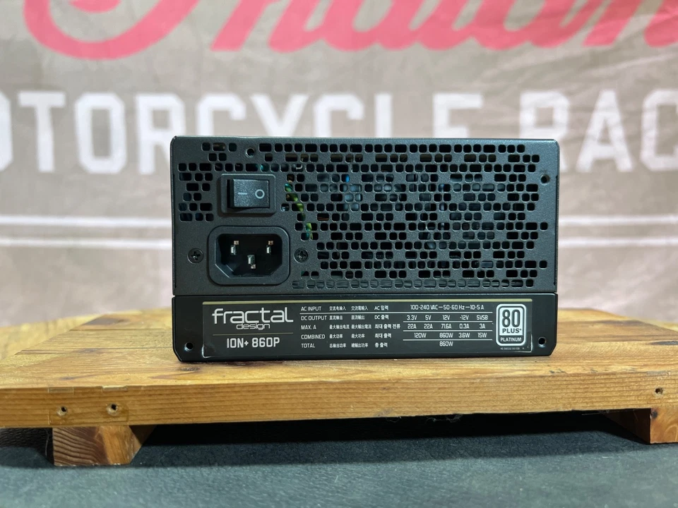 **🔥 FRACTAL DESIGN ION+ 860W 80+ PLATINUM FULLY MODULAR PSU - WORKS PERFECT! BR - Image 2 of 4