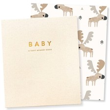 Unisex Baby Memory Book   Minimalist Baby First Year Keepsake for Milestones,...