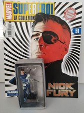 MARVEL LA COLLEZIONE UFFICIALE N° 51 NICK FURY STATUETTA + FASCICOLO EAGLEMOSS