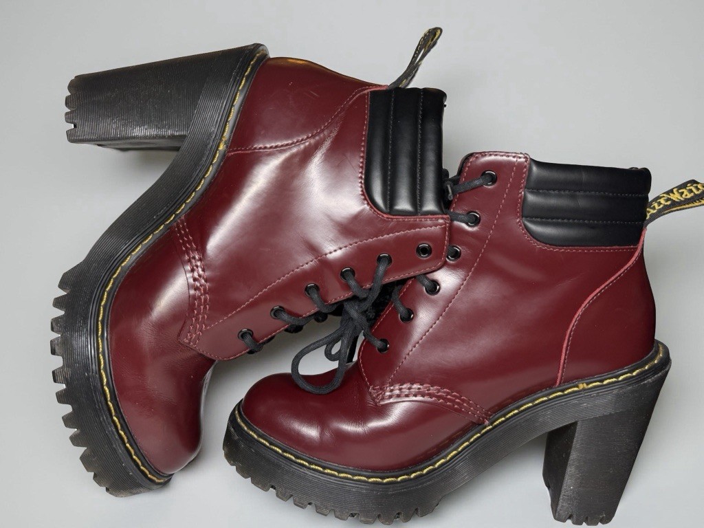 Martens PERSEPNONE Cherry Red 4