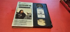 Richard III The Classic Collection VHS 1987 Laurence Olivier William Shakespeare