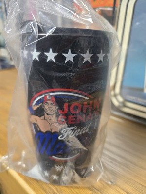 OFFICIAL WWE John Cena Final Match 20oz Tumbler Stainless Steel 2025 DC WinCraft