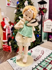 1988 Hamilton Collection 'Love is Blind' Porcelain Doll by Bessie Pease Gutmann