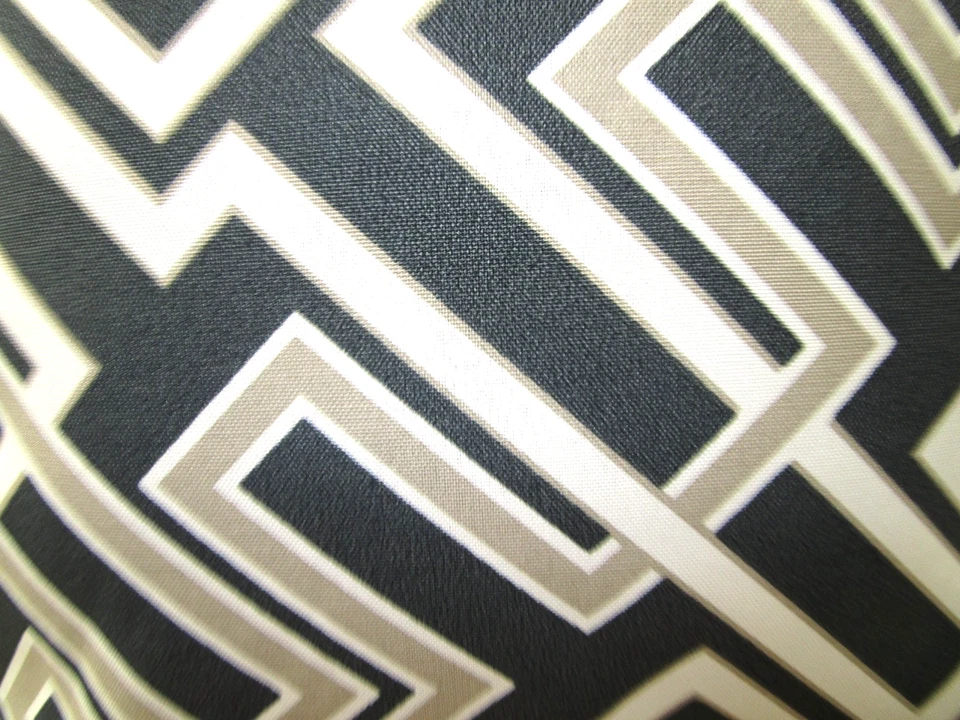 Moderna Funda Almohada Exterior Gris Tostado Abstracto Cierre Cremallera 16 x 16 Foto 2 de 4