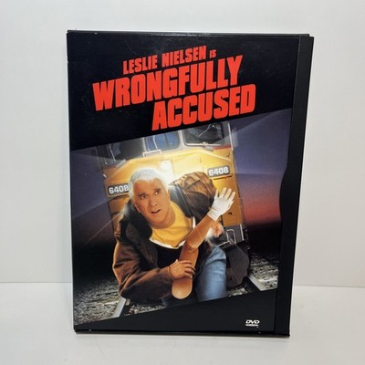 Wrongfully Accused (DVD, 1998) Leslie Nielsen - Snap Case